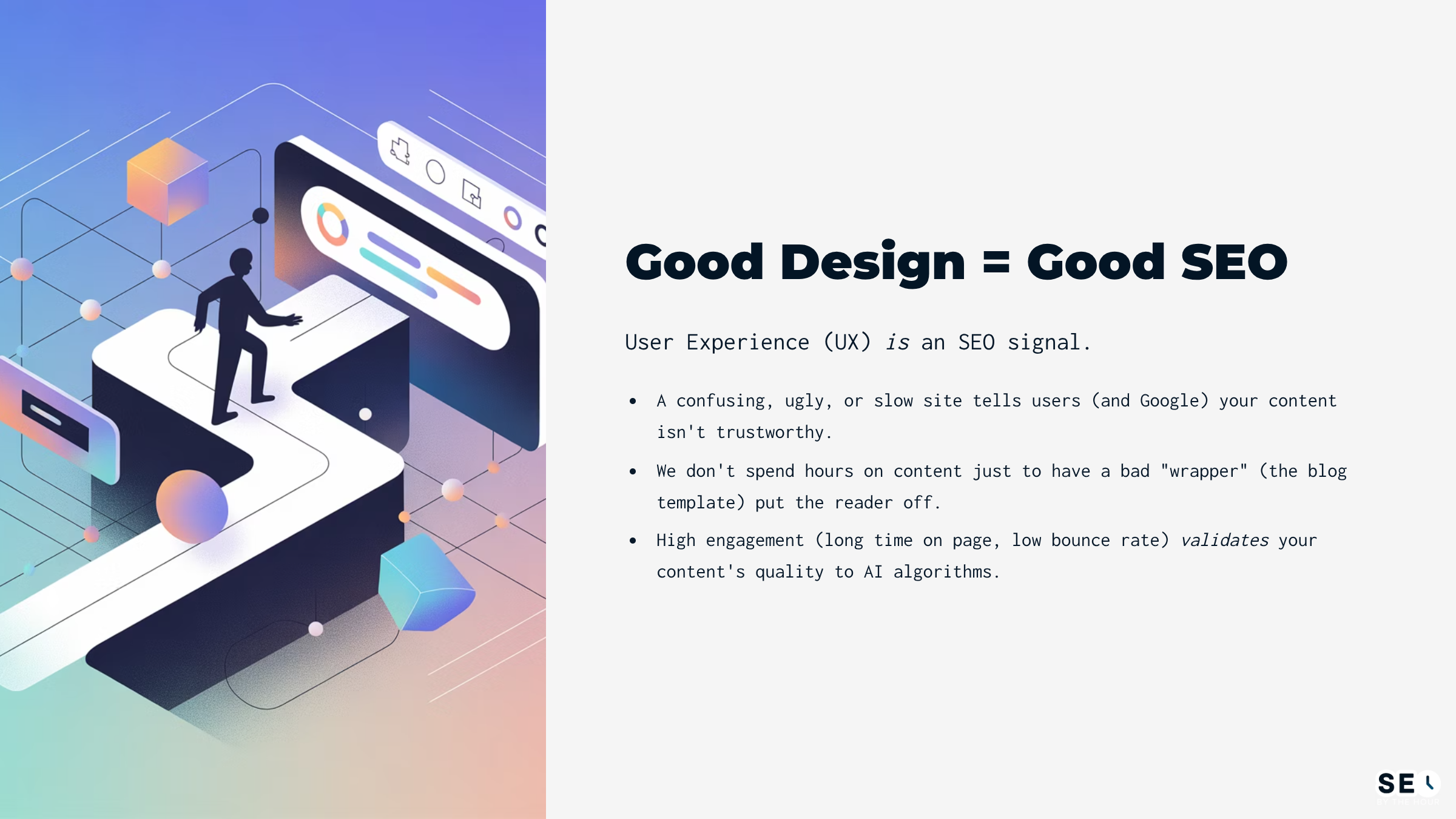 Good Design = Good SEO