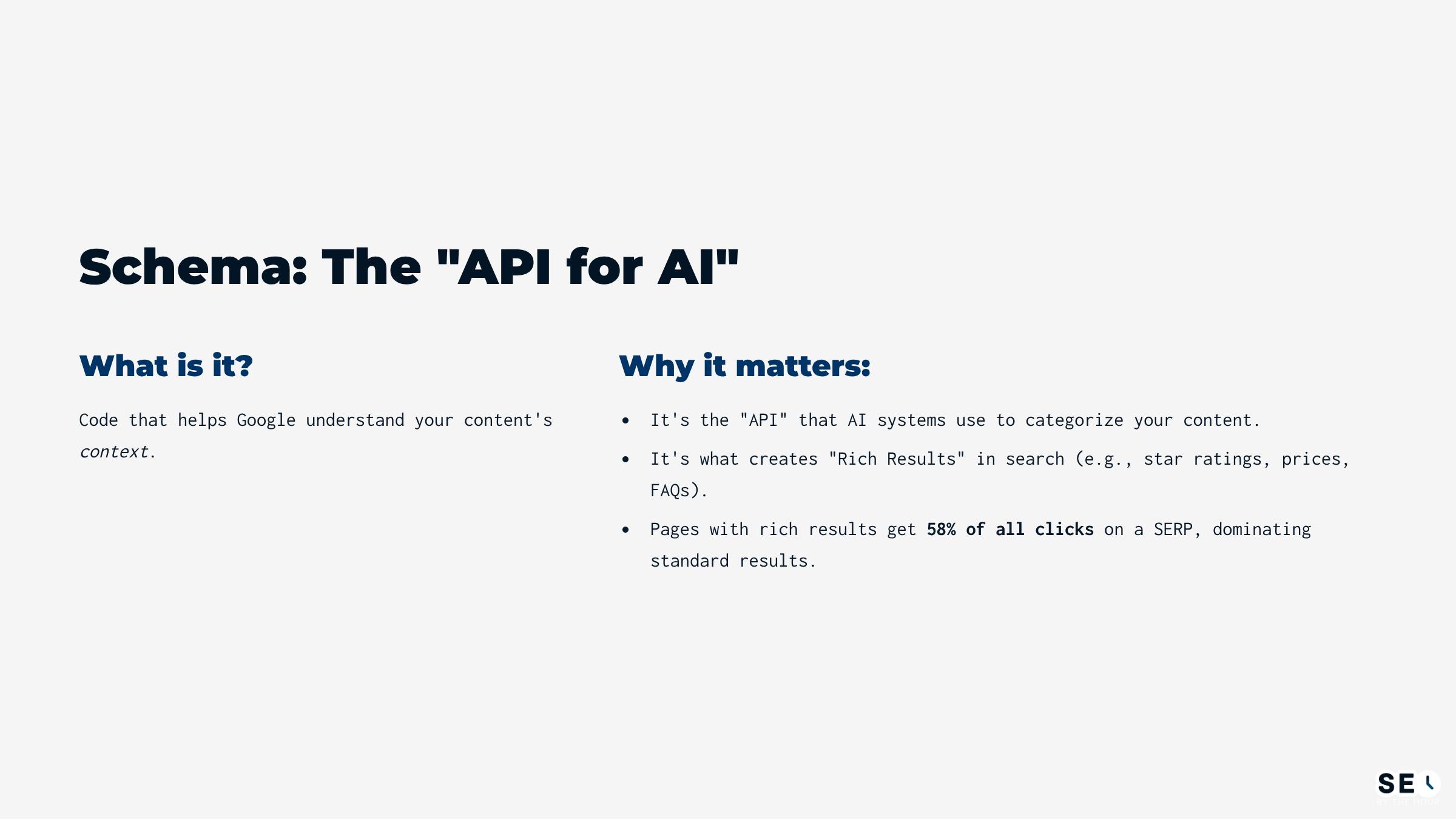 Schema: The API for AI